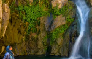 آبشار شلماش در تابستان