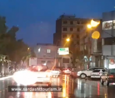 خیابان کمربندی شهر سردشت