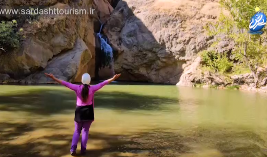 گزارشی دیدنی از آبشار شلماش در پاییز